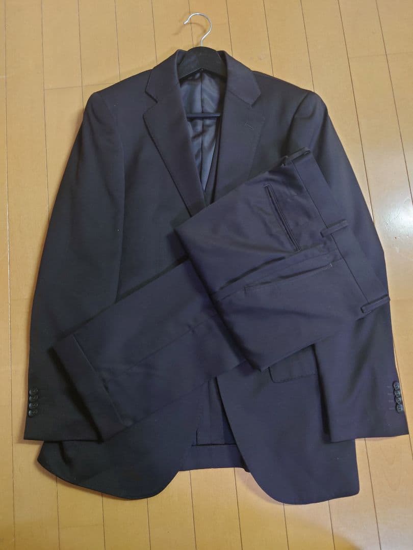 P.S.FA スーツ ブラウン 無地　スリーピース サイズY7