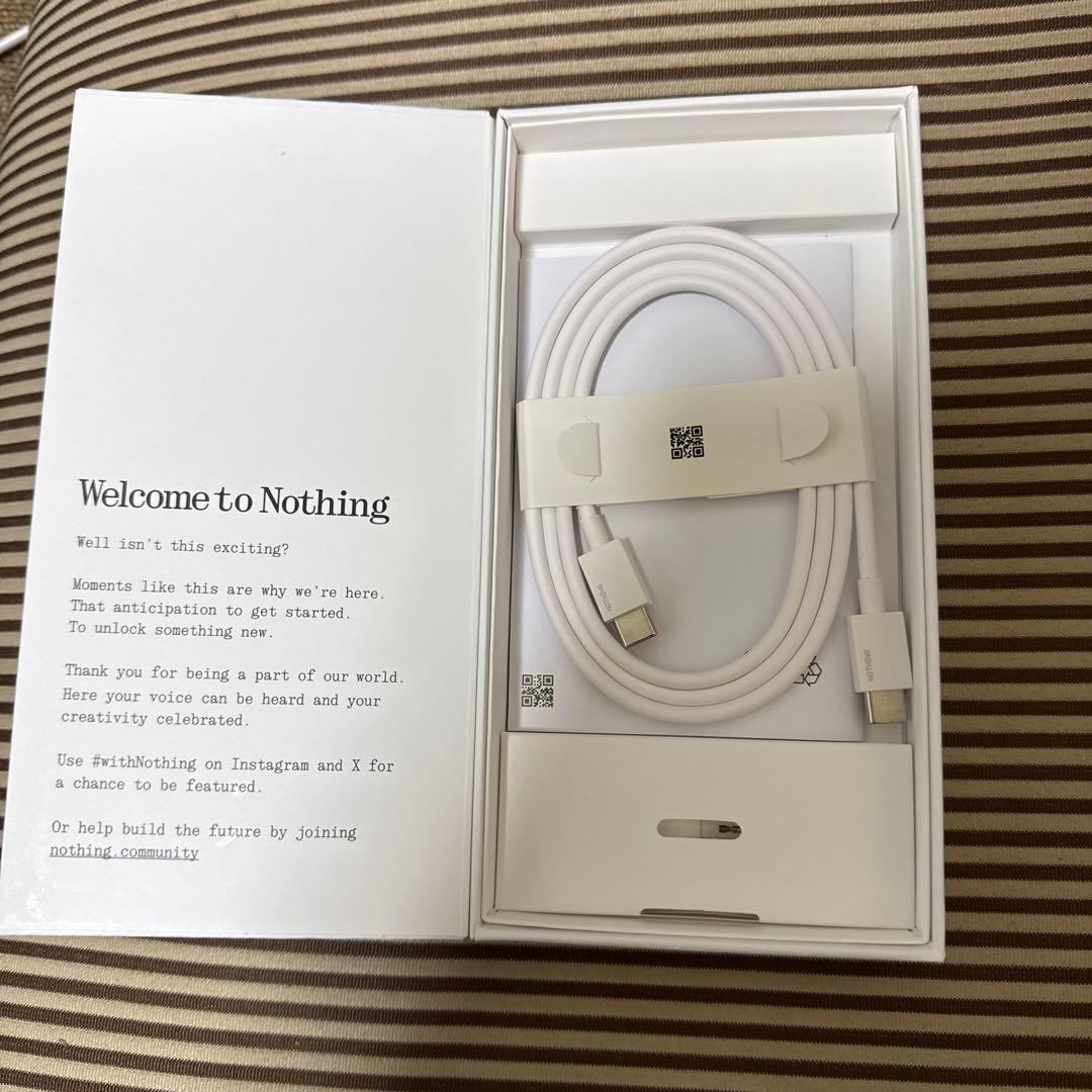 Nothing Phone 3a ホワイト128gb SIMフリー