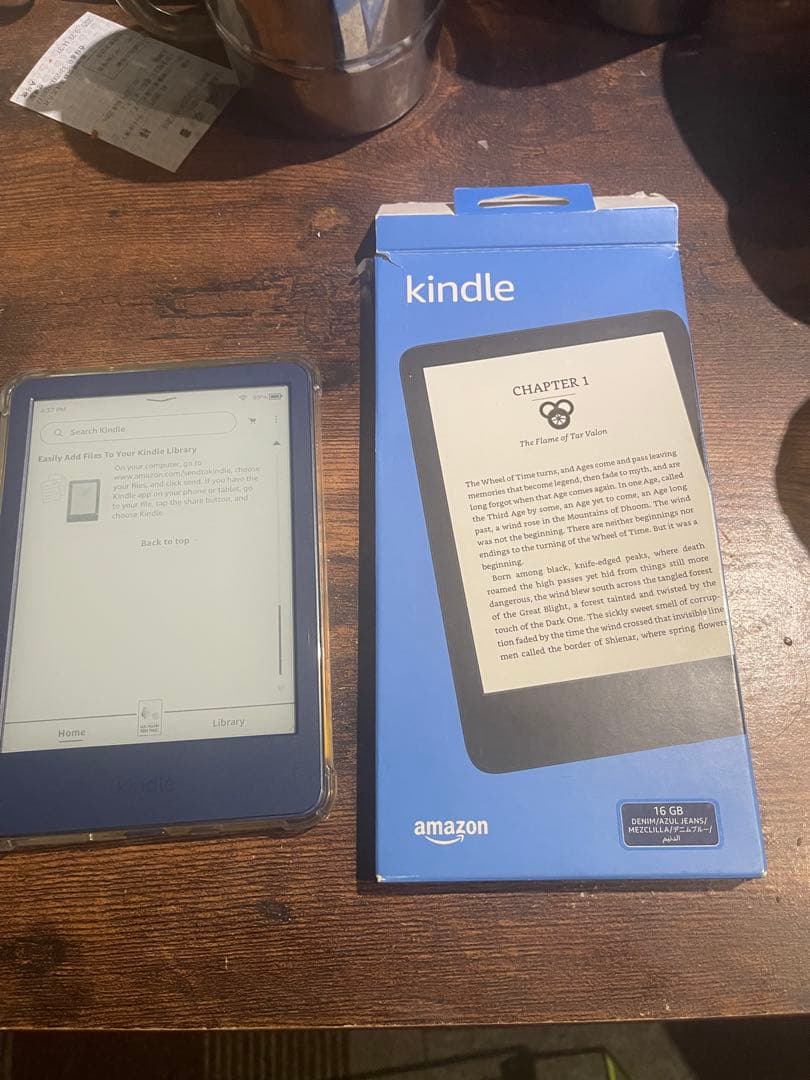 Kindle 16GB 第11世代 ブルー　広告なし