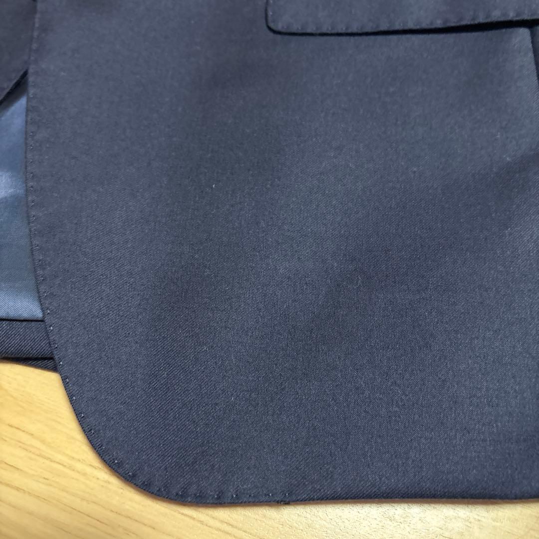 スーツ　ロロピアーナ　ネイビー　3ピース