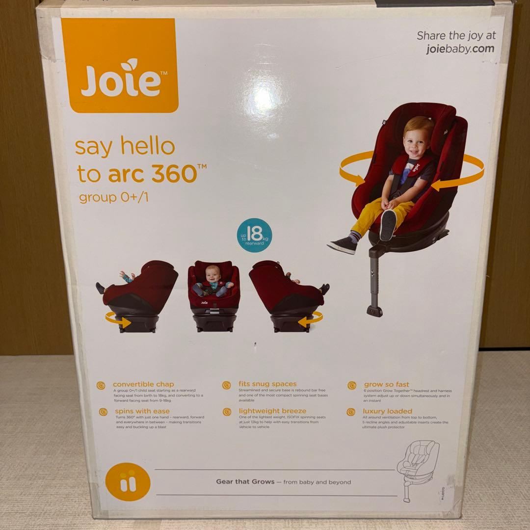 Joie チャイルドシート アーク360°（ツートンブラック）