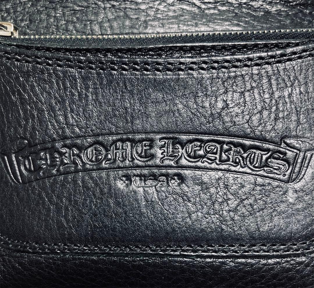 CHROME HEARTS クロムハーツ レザー ウォレット 1zip