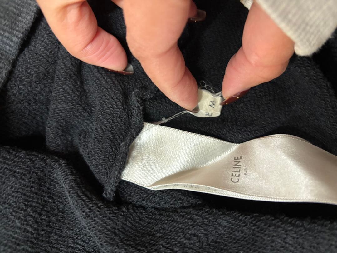 【値下げ】CELINE パーカー M ブラック レディース セリーヌ