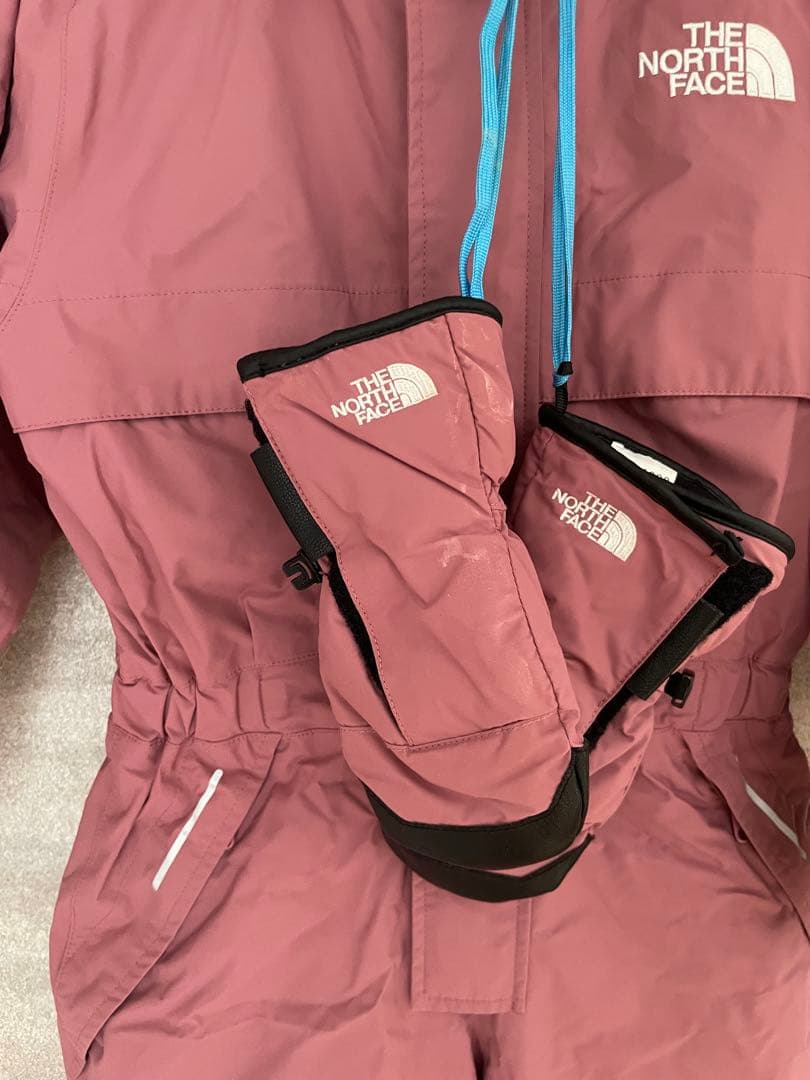 ノースフェイス 子供用スキーウェア グローブ セット