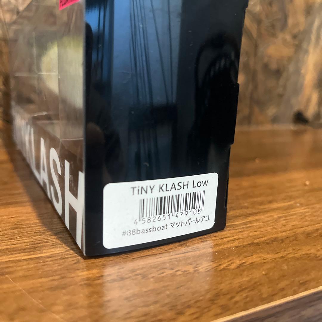 新品〇TiNY KLASH Low DRT タイニークラッシュ マットパールアユ