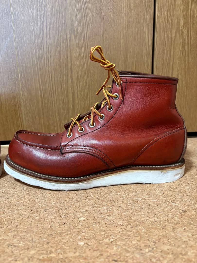 [期間限定出品]レッドウィング　赤茶　26㎝ 半円犬タグ　アイリッシュセッター