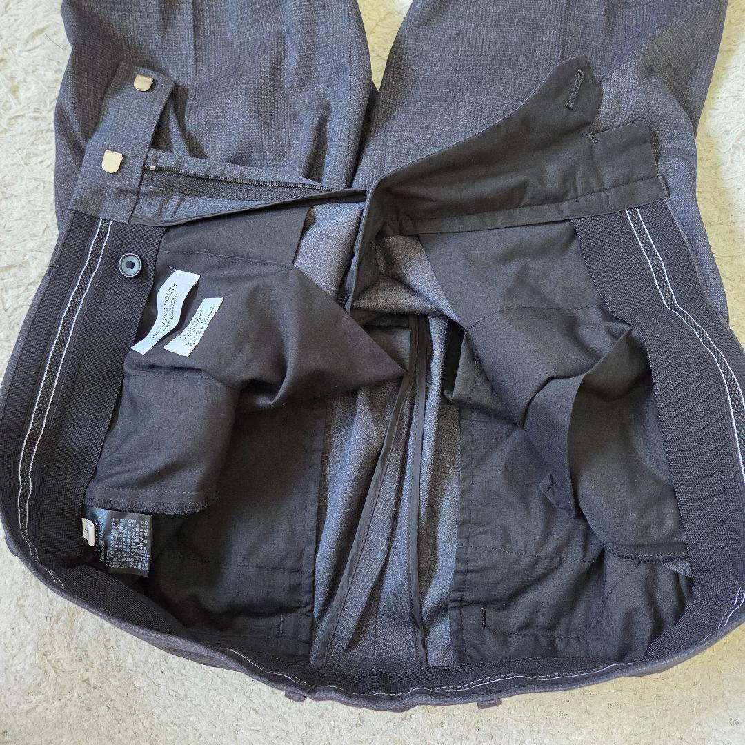 美品 ユナイテッドアローズ TORAY スーツ リネン混 サイズL 濃紺