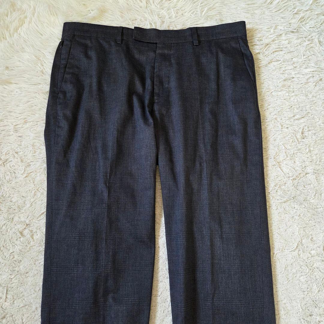 美品 ユナイテッドアローズ TORAY スーツ リネン混 サイズL 濃紺