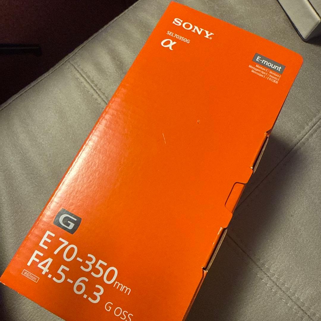 レンズ(ズーム) SONY E70-350mm F4.5-6.3 SEL70350G