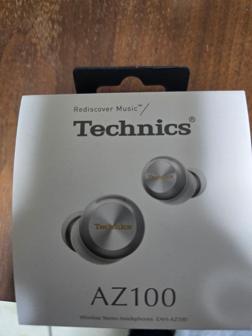 美品 Technics eah-az100 シルバー シリコンカバー付き