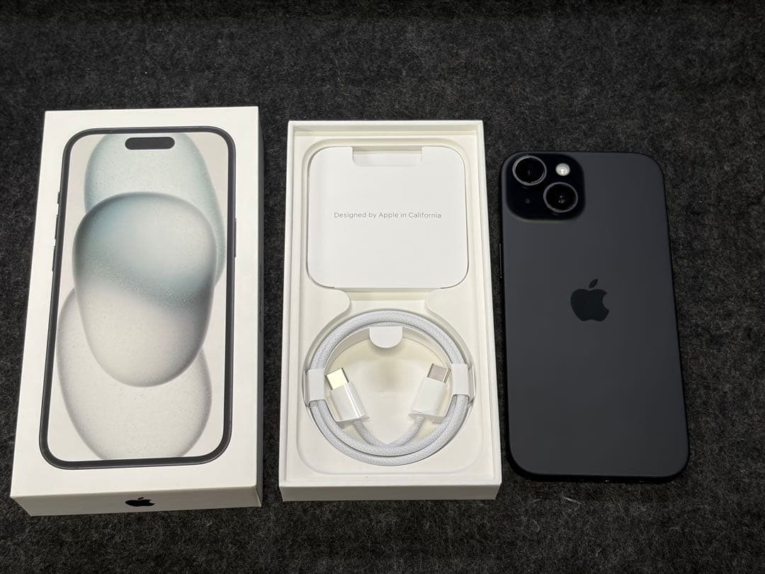 は*る様 iPhone15 256GB ブラック SIMフリー [MTMN3J/