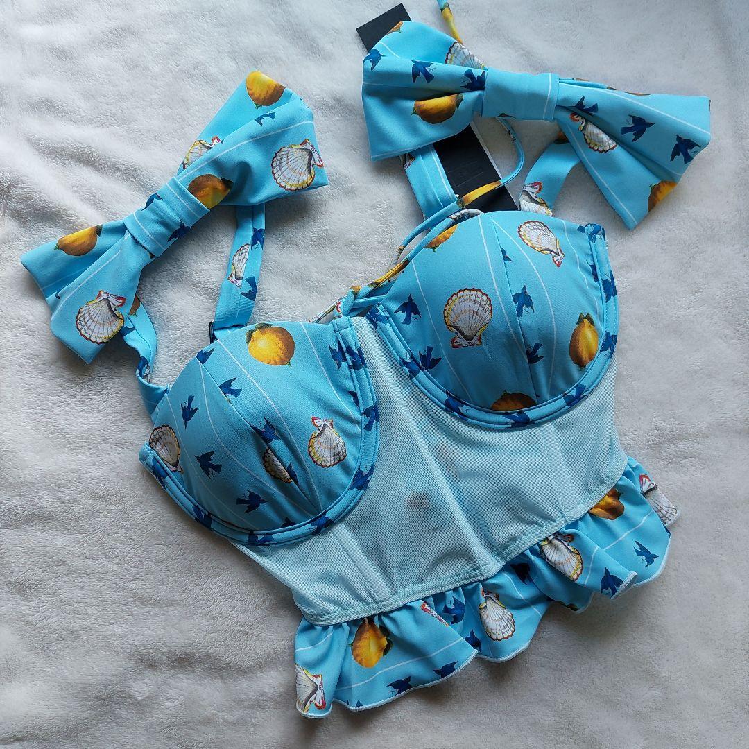 PAMEO POSE JESS Bikini スカイ シチリア リボン