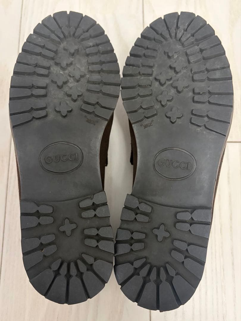 GUCCI グッチ ホースビットローファー　スウェード　23.5 6ハーフ