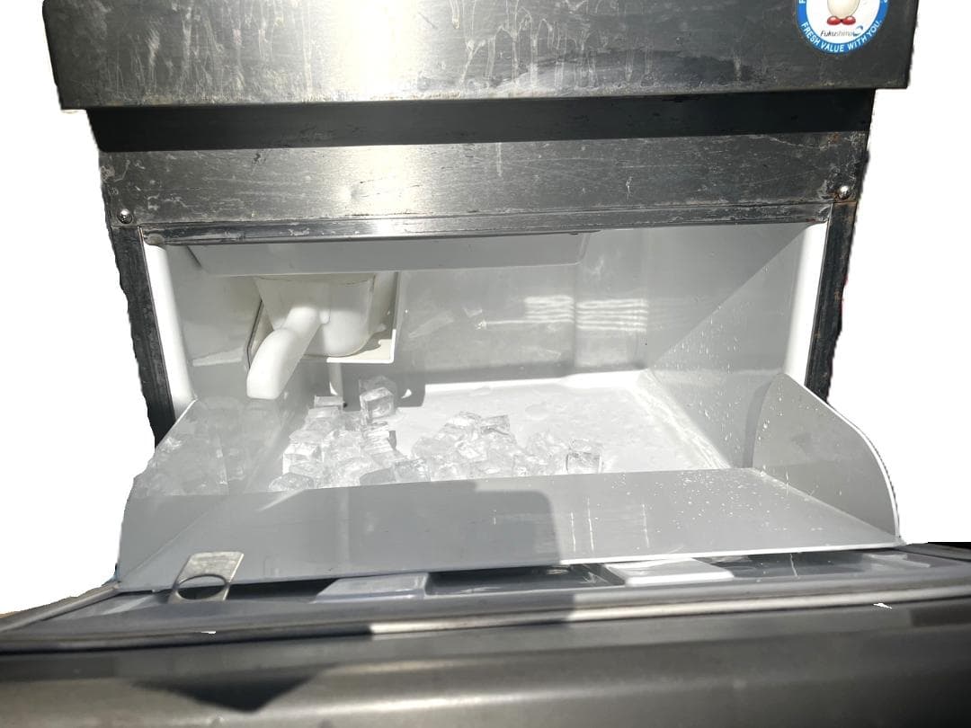 キューブアイス製氷機 フクシマ FIC-A35KT 35kg 洗浄、動作確認済