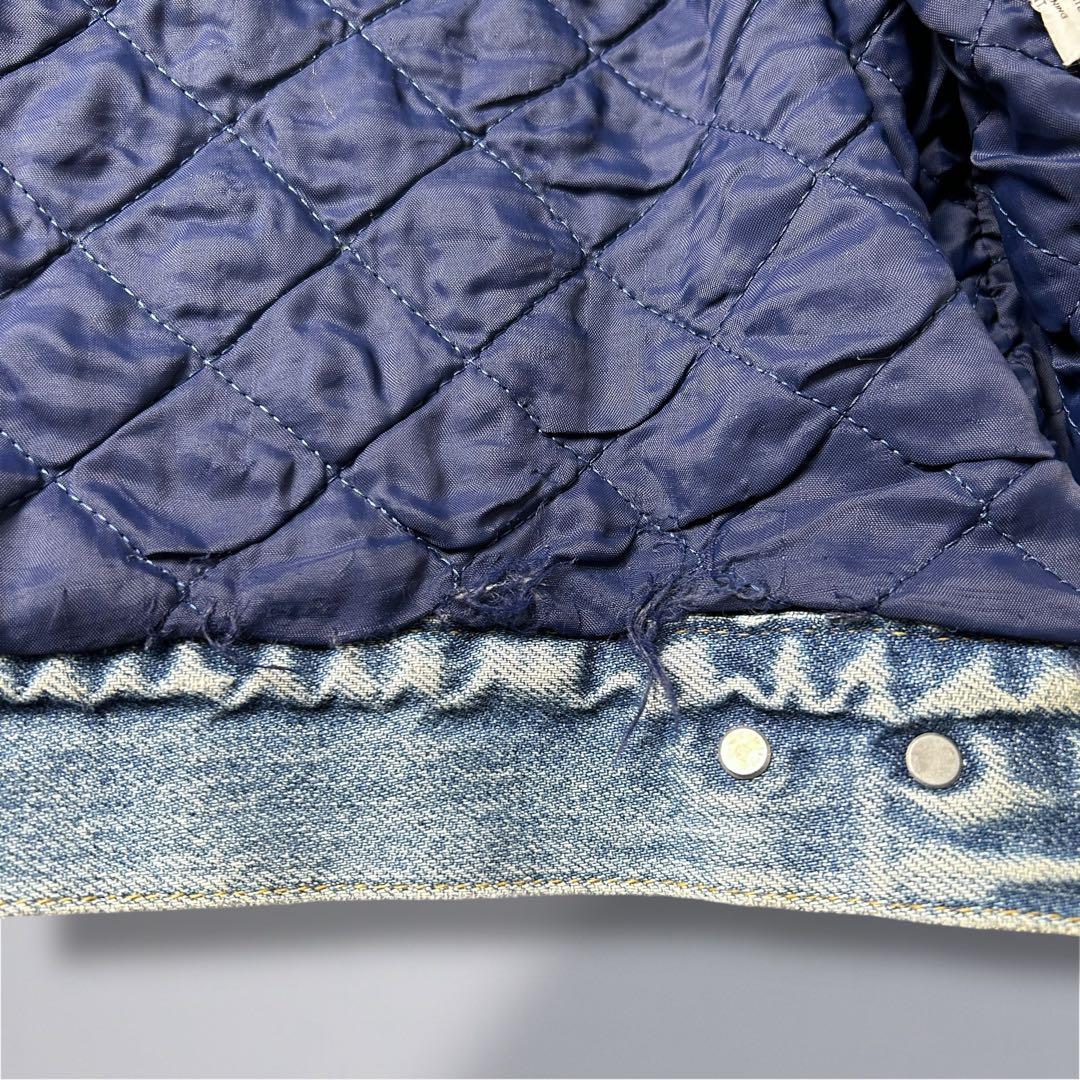 90s Lee 中綿入り デニムジャケット ライナージャケット XLユーロ古着