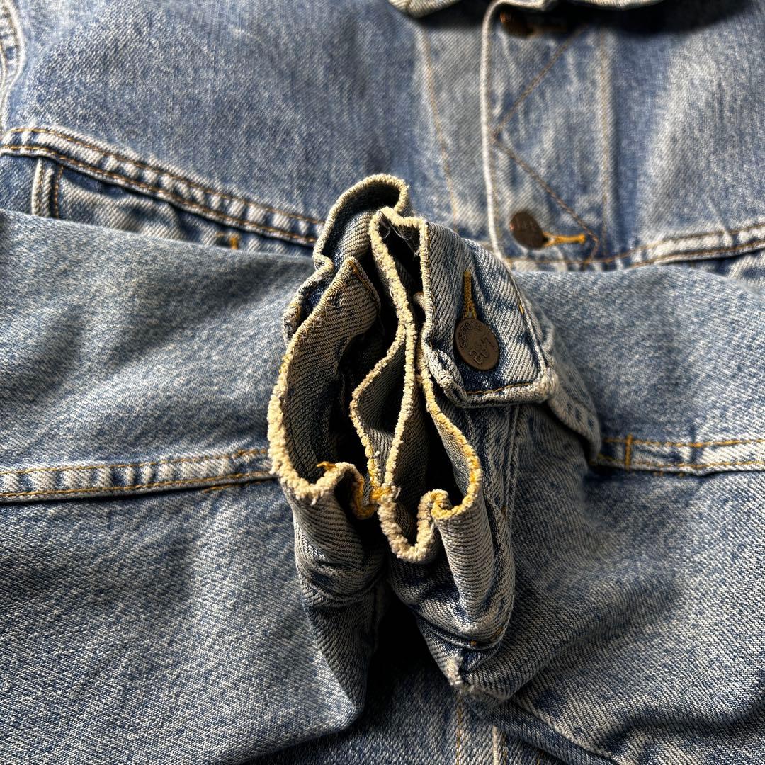 90s Lee 中綿入り デニムジャケット ライナージャケット XLユーロ古着