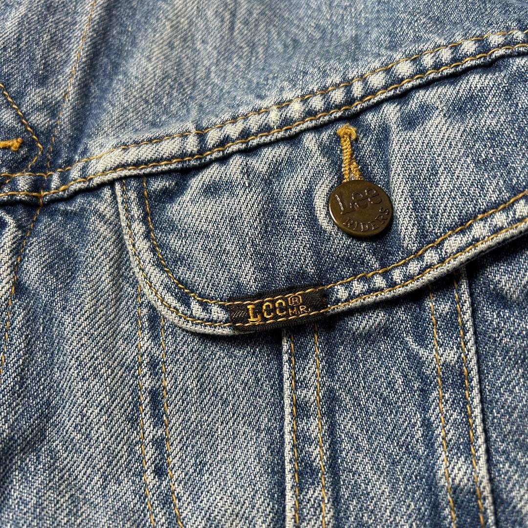 90s Lee 中綿入り デニムジャケット ライナージャケット XLユーロ古着