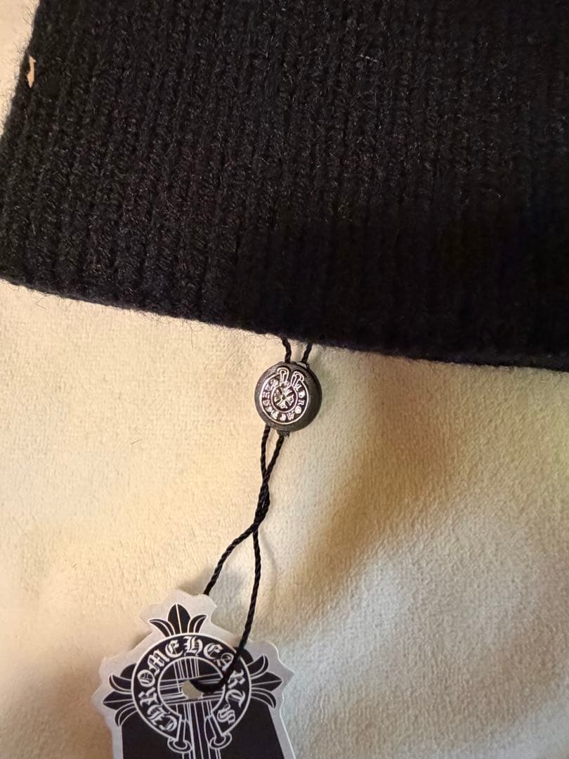 Chrome Hearts 黒 ビーニー