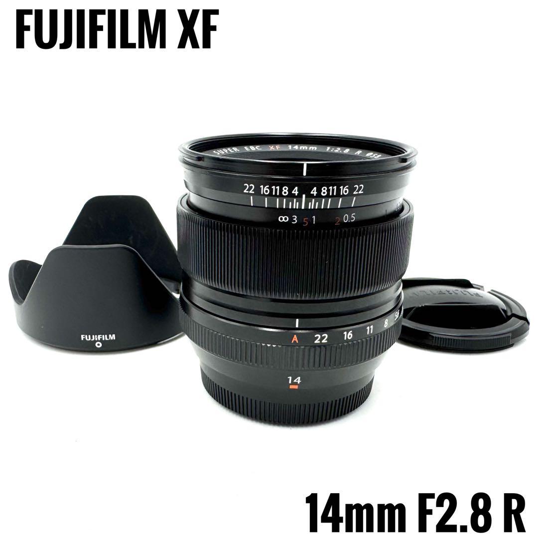 美品 FUJIFILM フジフィルム XF 14mm F2.8 R 単焦点レンズ