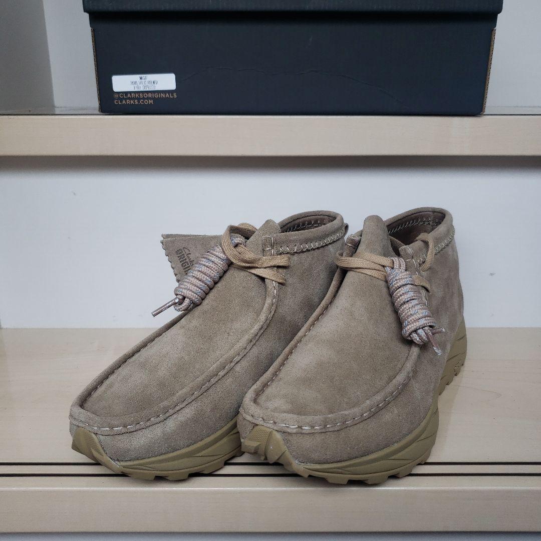 【未使用】Clarks Wallabee Eden ダークサンドスエード