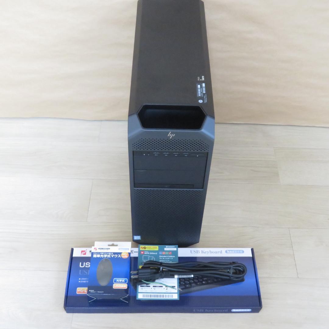 Z6 G4 XEON Platinum 8160 2基/SSD512GB HDD