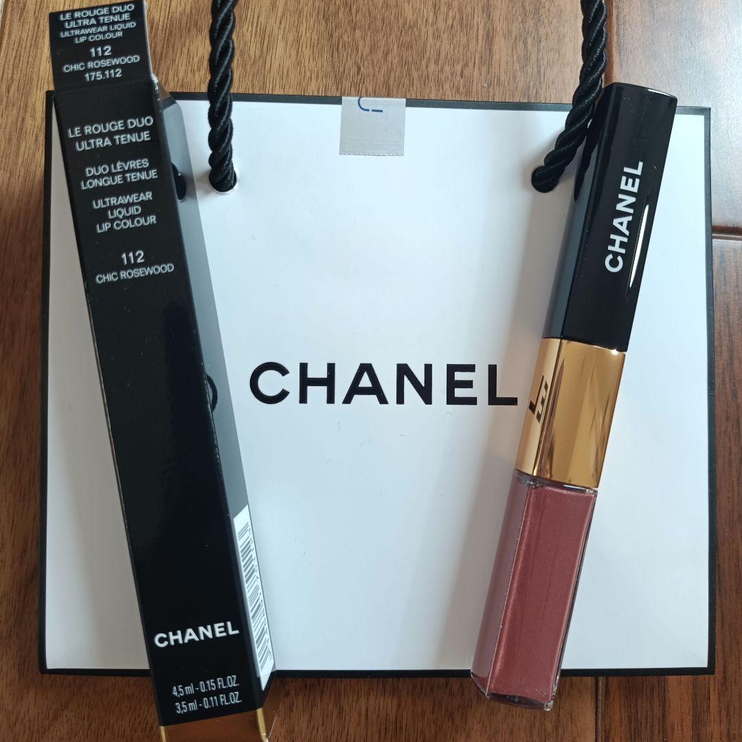 新品未開封 シャネル ル ルージュデュオ ウルトラ トゥニュー 112