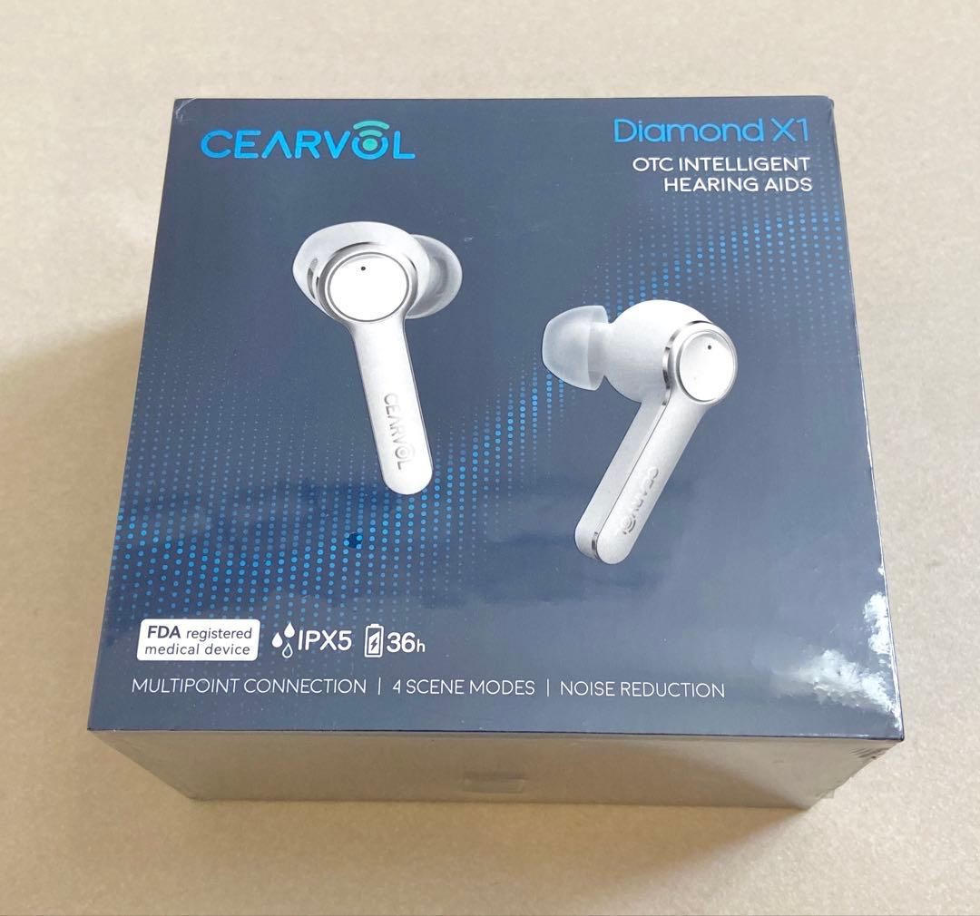 Cearvol♥集音器 Bluetooth5.3 ワイヤレスイヤホン型 補聴器