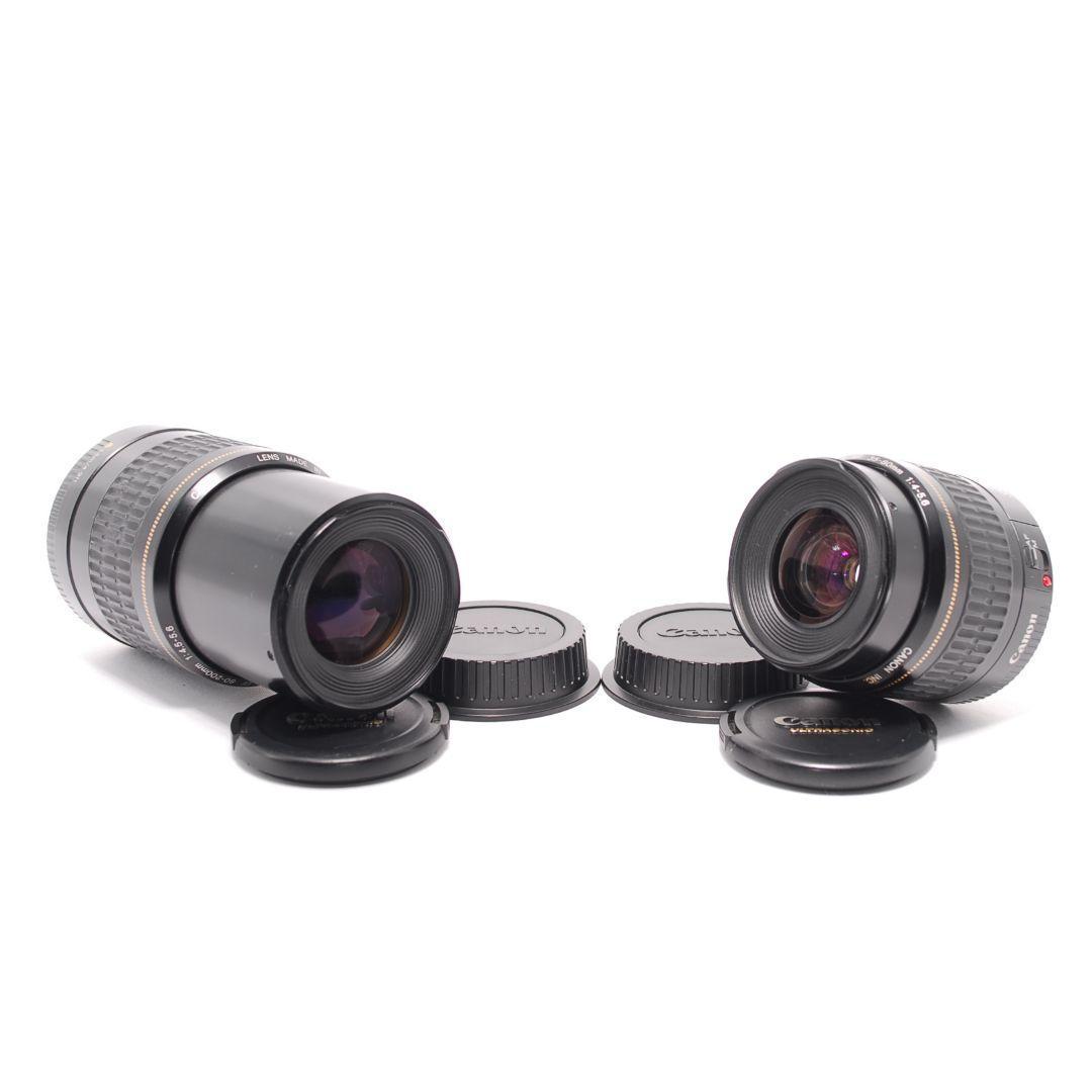 ❤即購入1000円OFF❤ キャノン Kiss F 望遠レンズ ダブルズーム