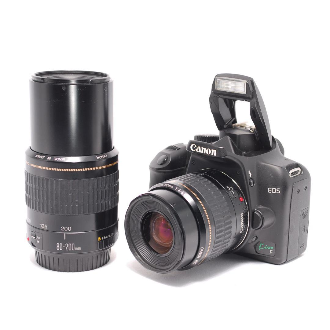 ❤即購入1000円OFF❤ キャノン Kiss F 望遠レンズ ダブルズーム