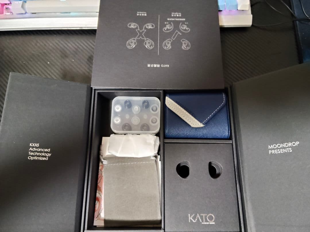 Moondrop 水月雨 KATO 秋月 4.4mm セット