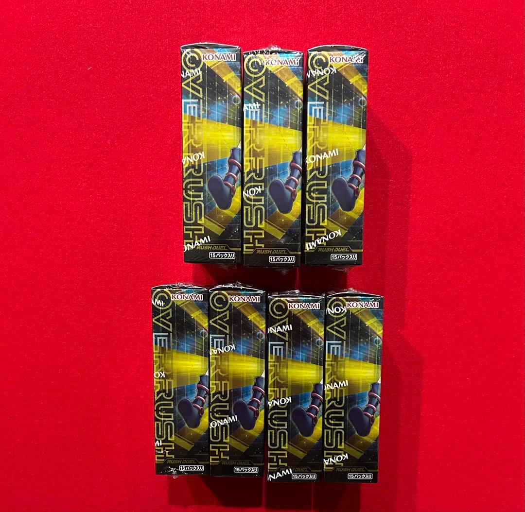 遊戯王　ラッシュデュエル　オーバーラッシュパック2 シュリンク付き 7ボックス