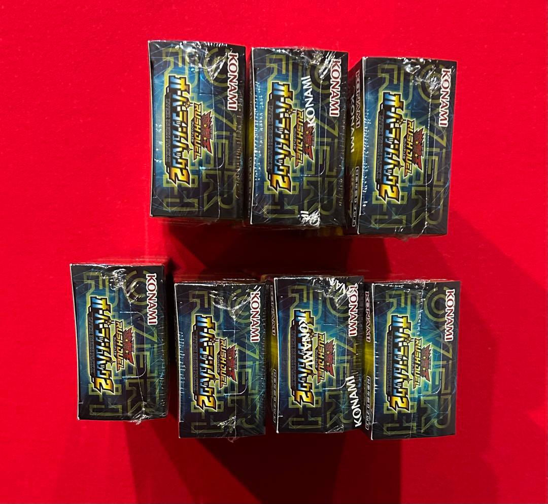 遊戯王　ラッシュデュエル　オーバーラッシュパック2 シュリンク付き 7ボックス