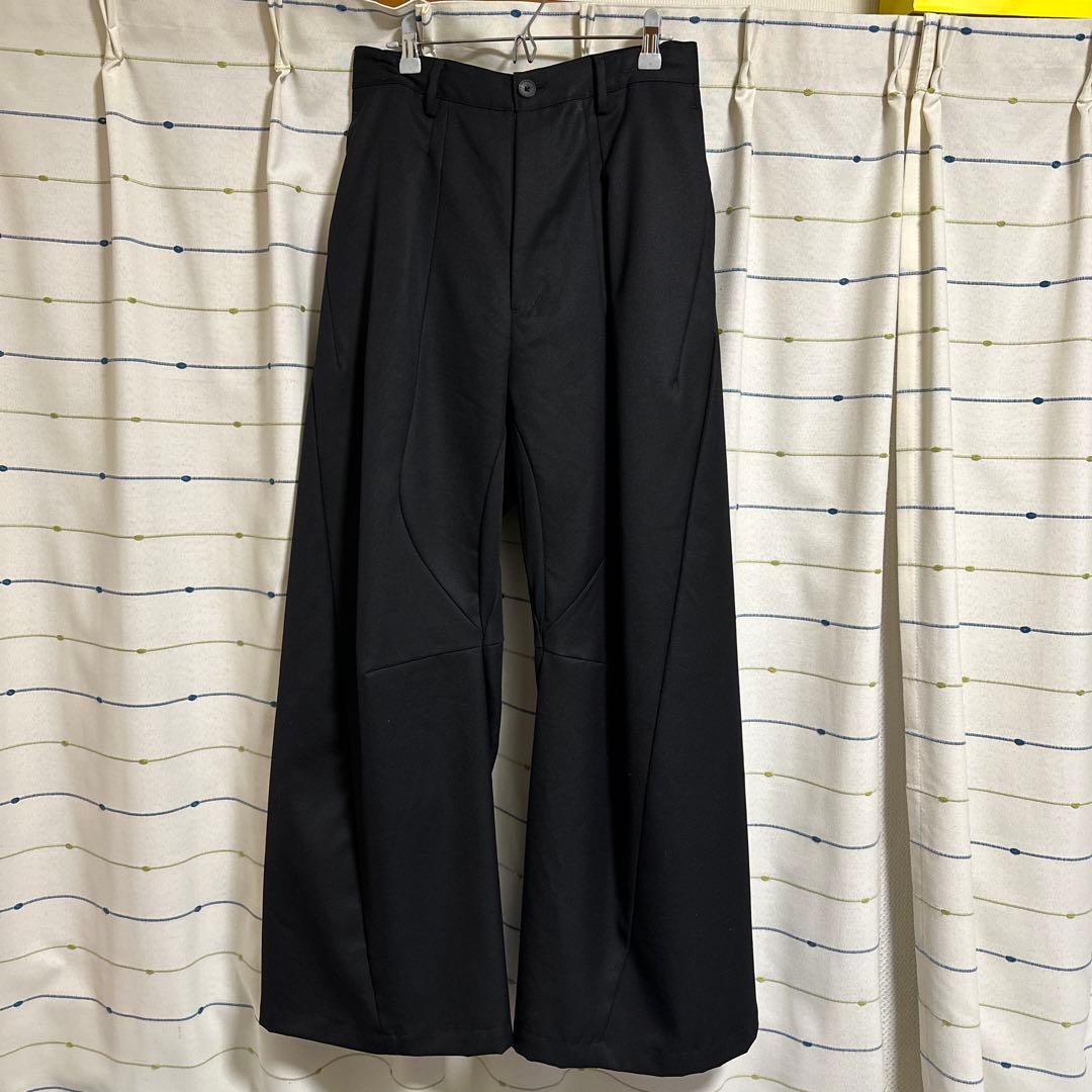 【MAISON SPECIAL】　ウールワンタックワイドパンツ