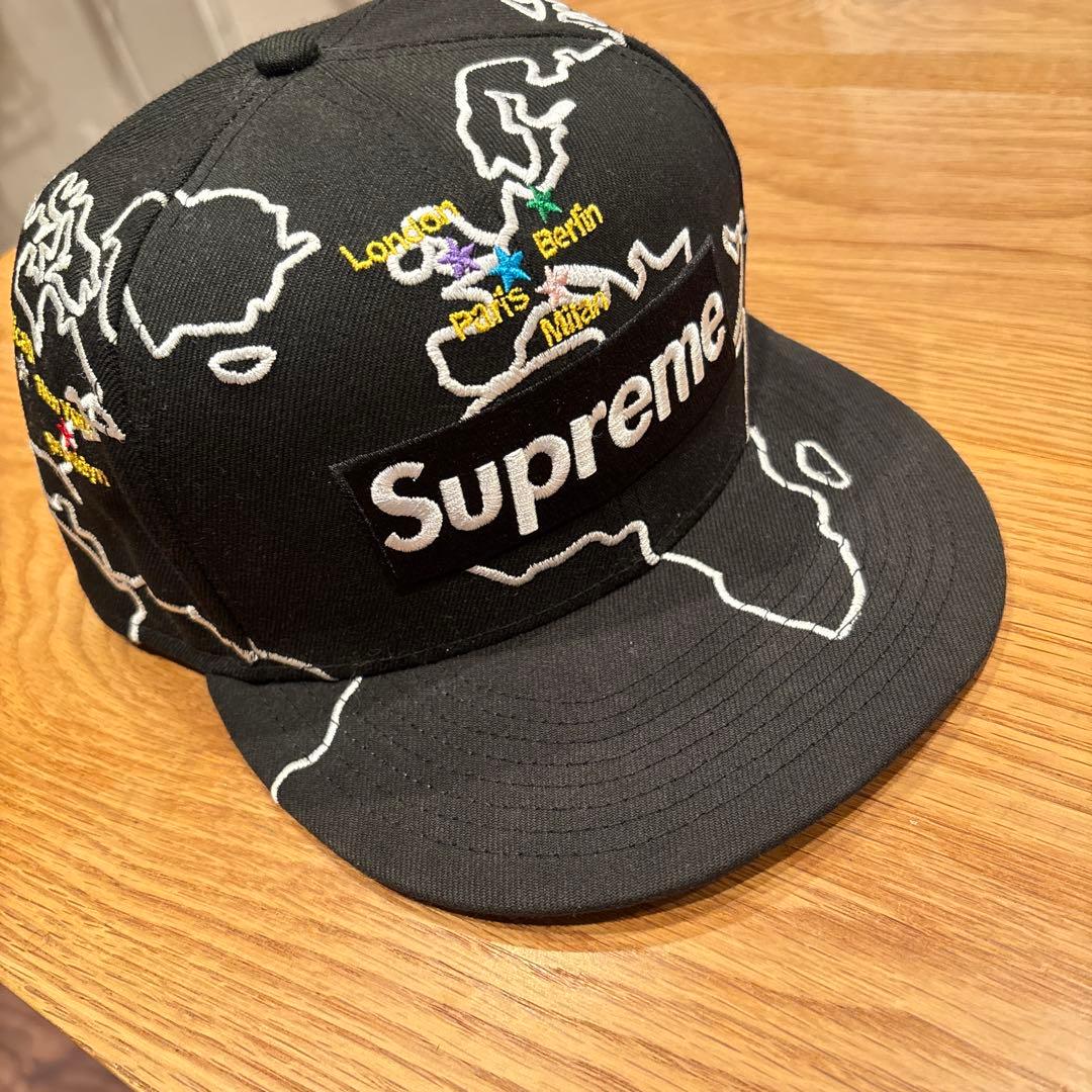琉翔 鈴木様supreme Worldwide Box Logo cap
