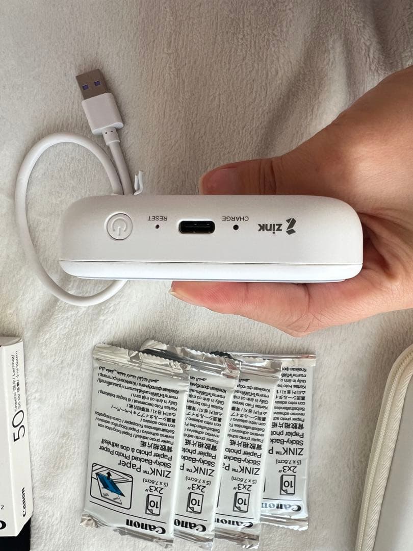 Canon inspic p2 Zinkプリンター 本体 90枚用紙付き