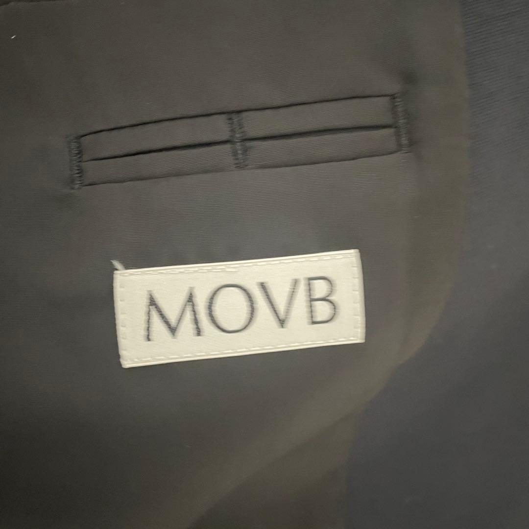 美品✨MOVB モーブ　シングル2Bノッチド・トラベルジャケット コスモネイビー