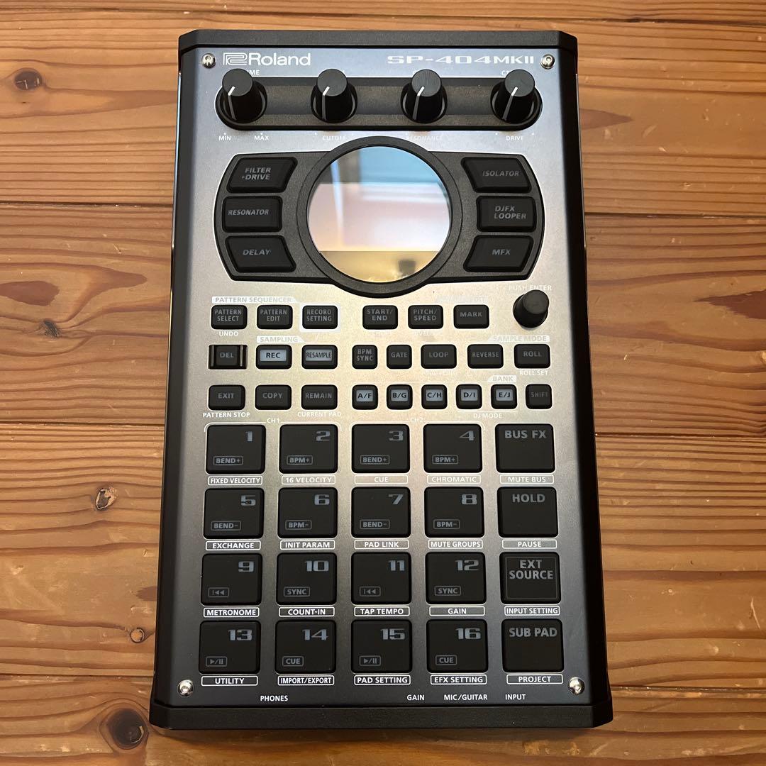 Roland SP-404MKII サンプラー 付属品豊富
