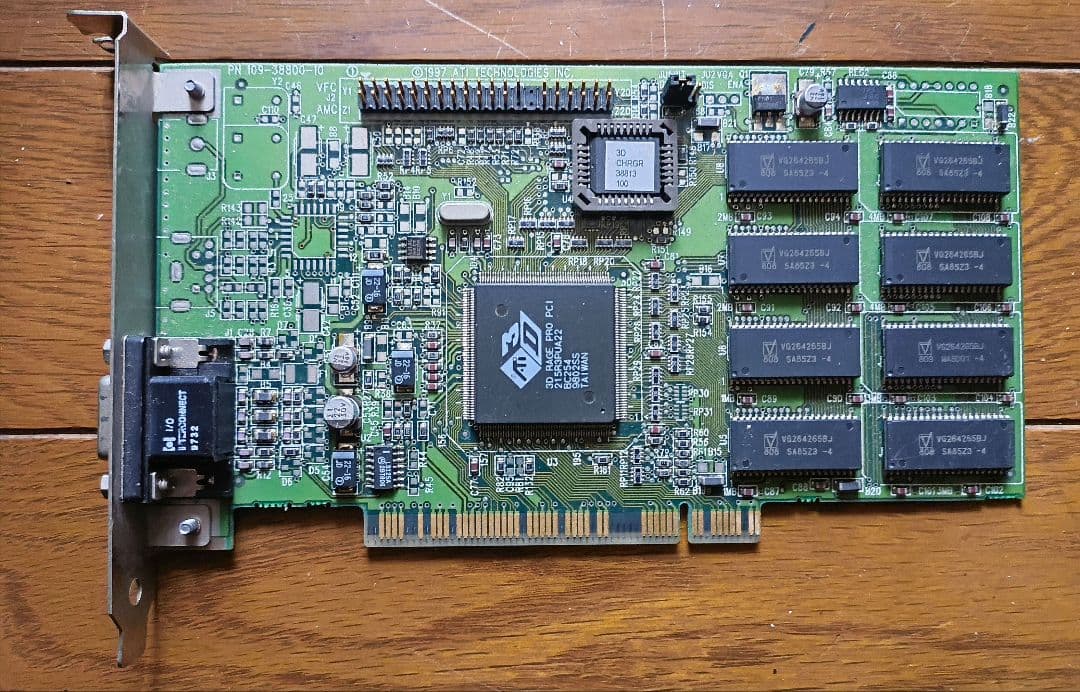 【ビンテージ】PCIグラボ3種(ATI/ 3Dlabs/ MATROX)