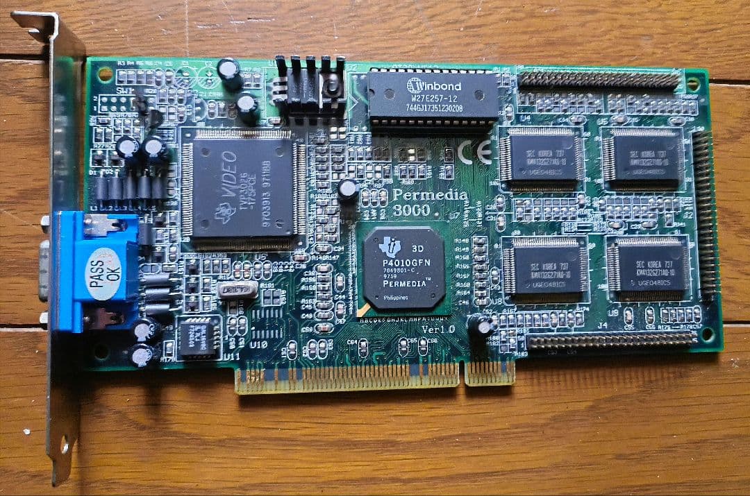 【ビンテージ】PCIグラボ3種(ATI/ 3Dlabs/ MATROX)