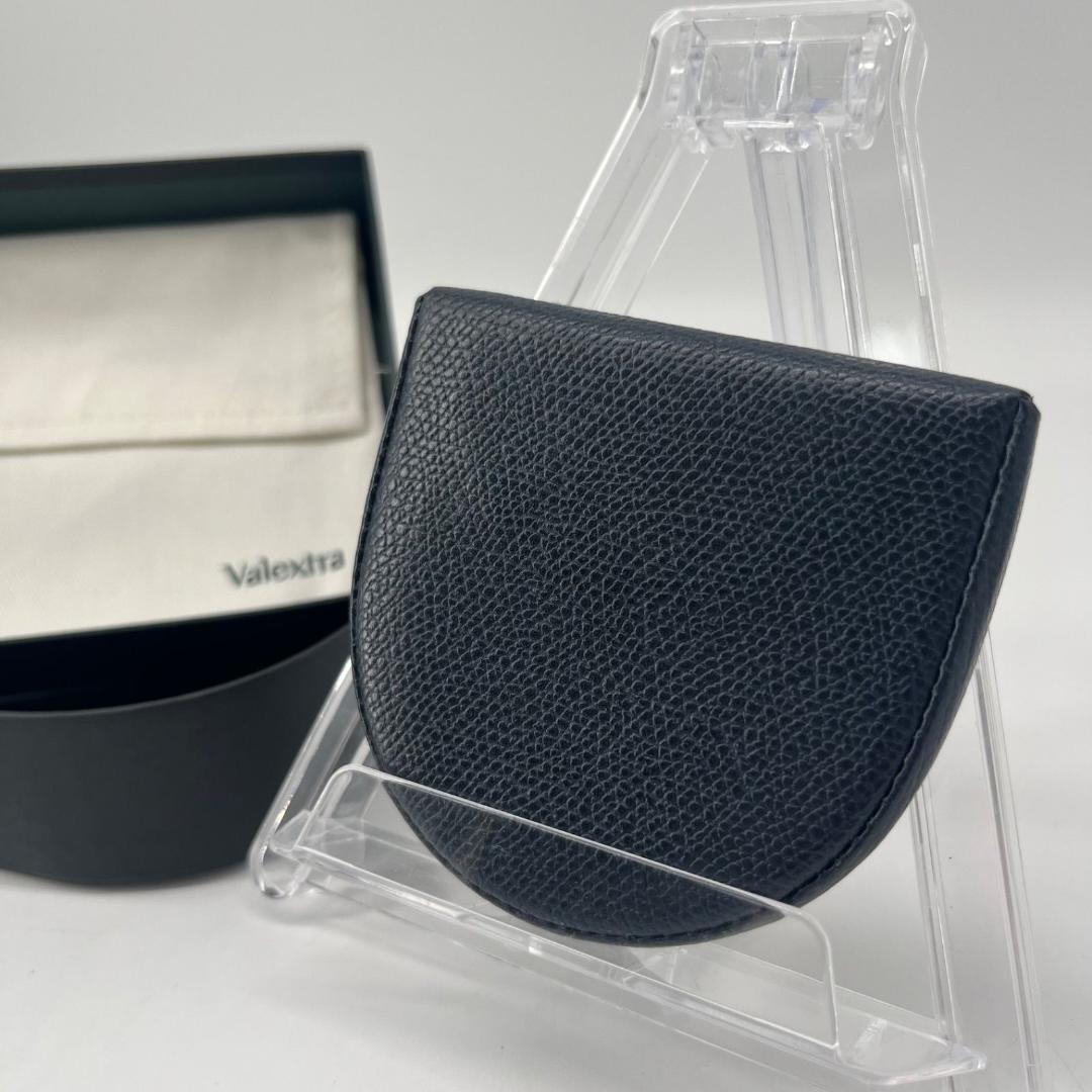 美品✨ヴァレクストラ レザー ケース ネイビー