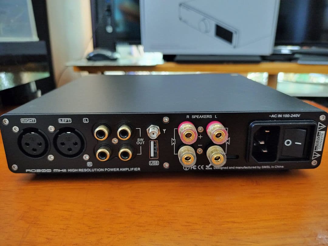 最終 S.M.S.L AO200MKII デジタルアンプ