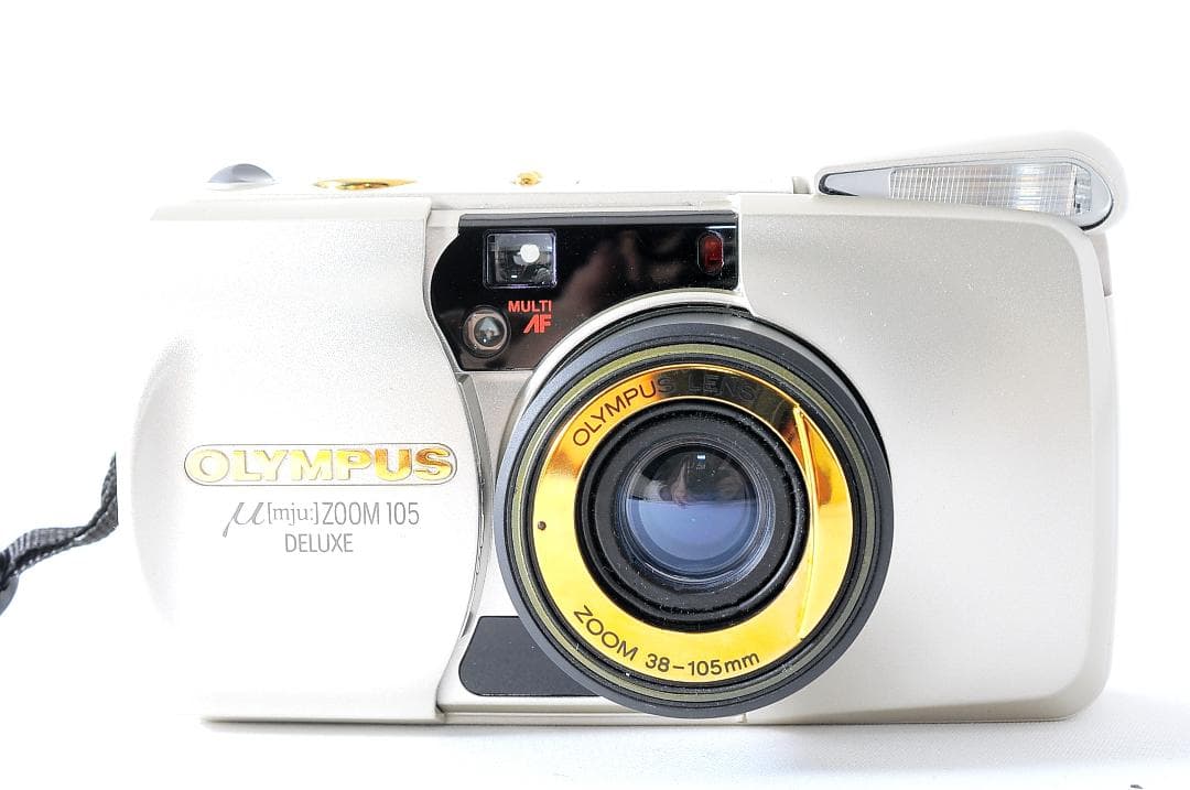 完動品 OLYMPUS オリンパス mju μ ミュー 105 DELUXE