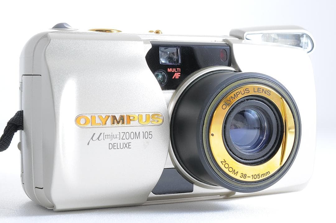 完動品 OLYMPUS オリンパス mju μ ミュー 105 DELUXE