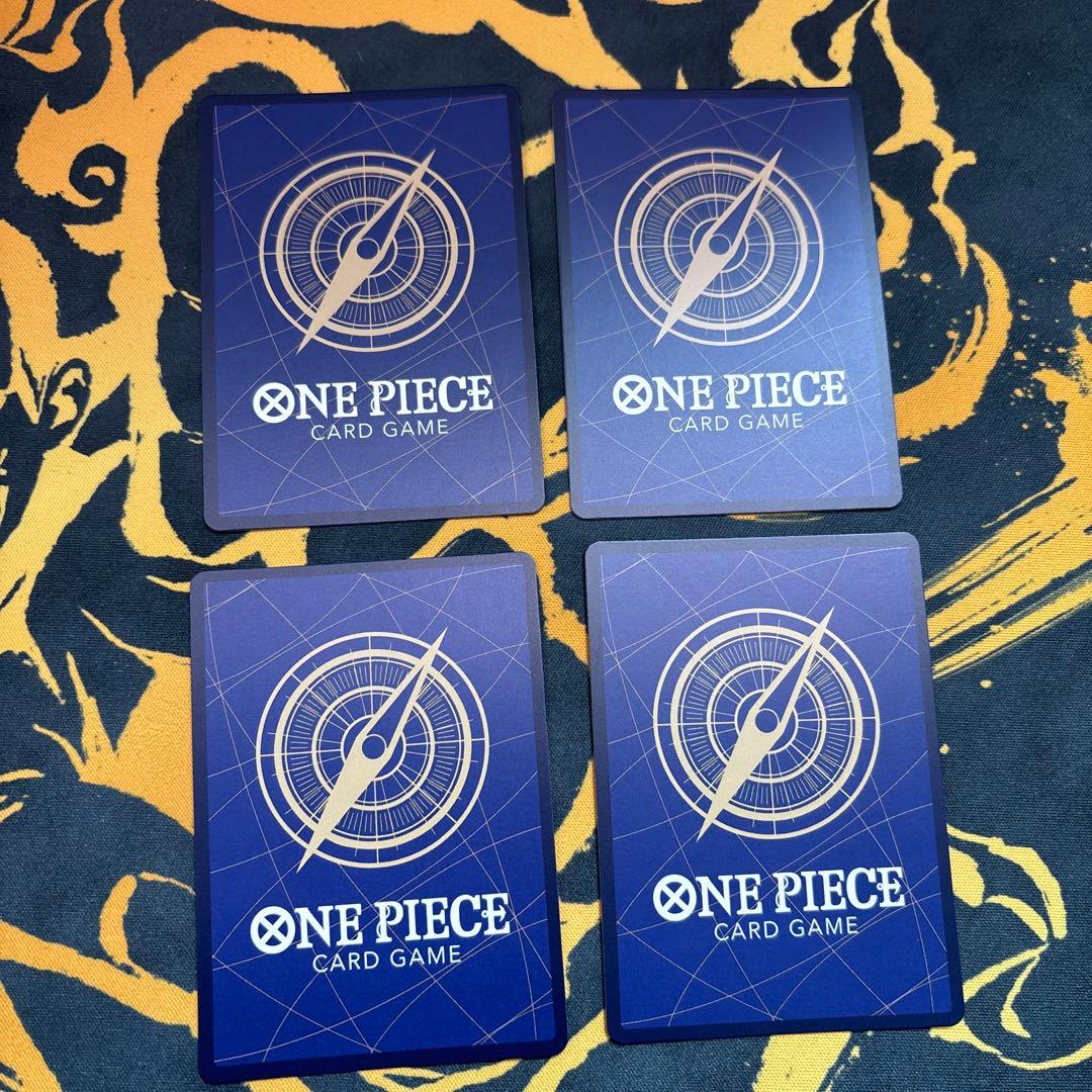 モンキー・D・ルフィ　シークレット　４枚セット　ワンピースカードゲーム