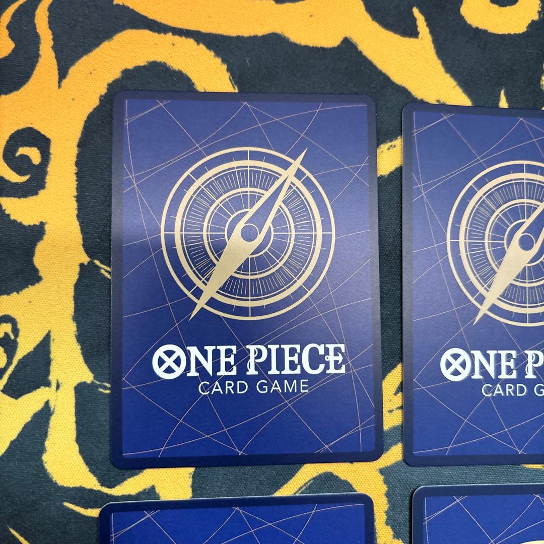 モンキー・D・ルフィ　シークレット　４枚セット　ワンピースカードゲーム