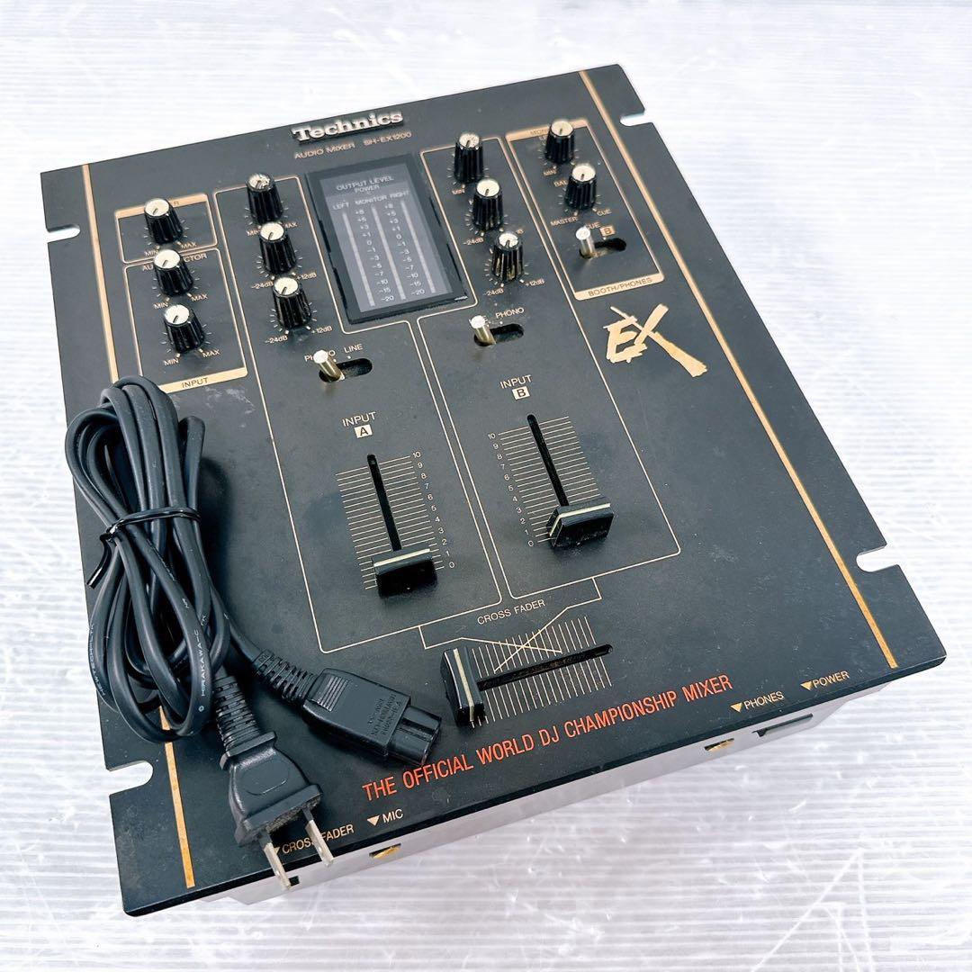 【美品】Technics SH-EX1200 ミキサー テクニクス DJ機器