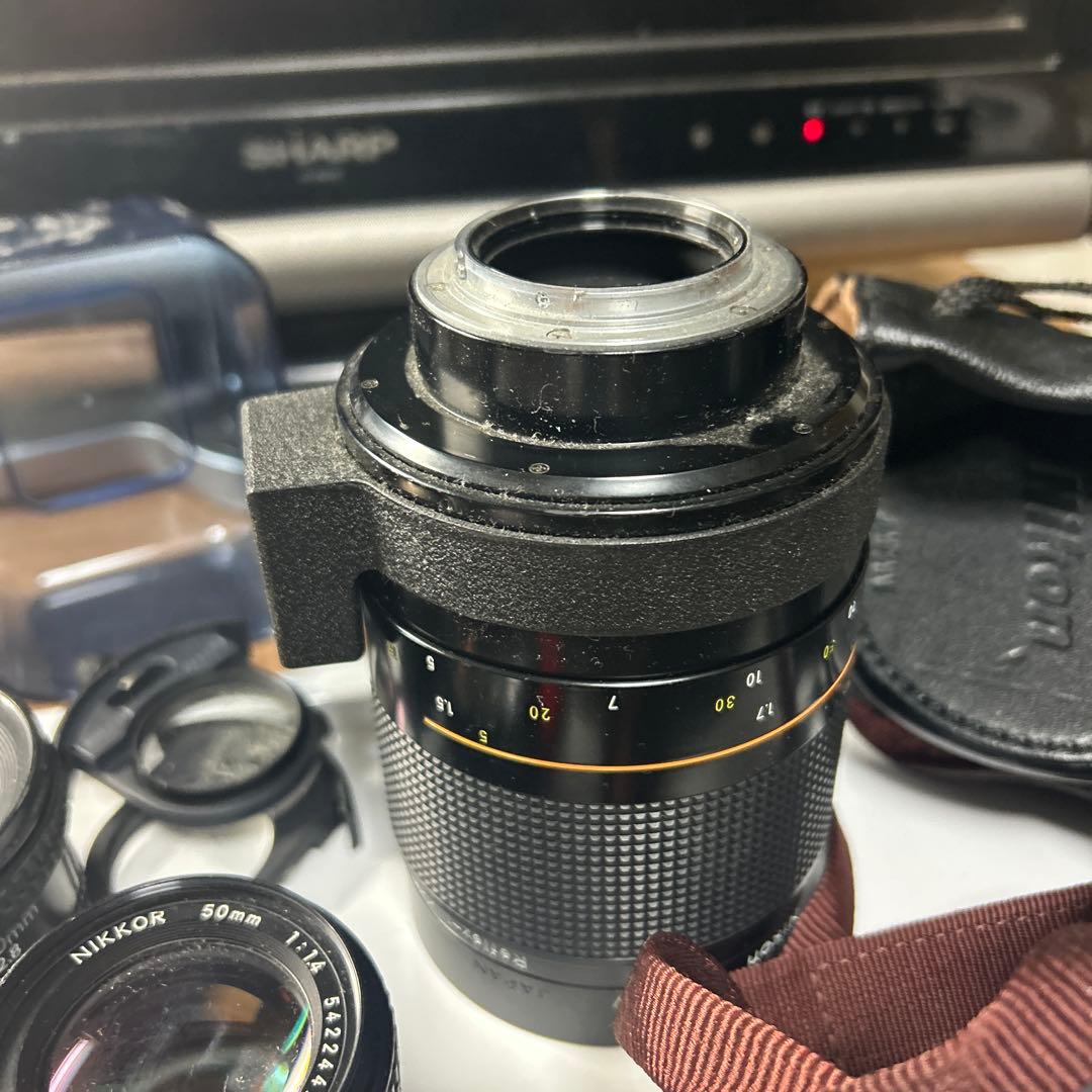 NikonF3.FA2台とその他レンズ他部品おまとめ中古品