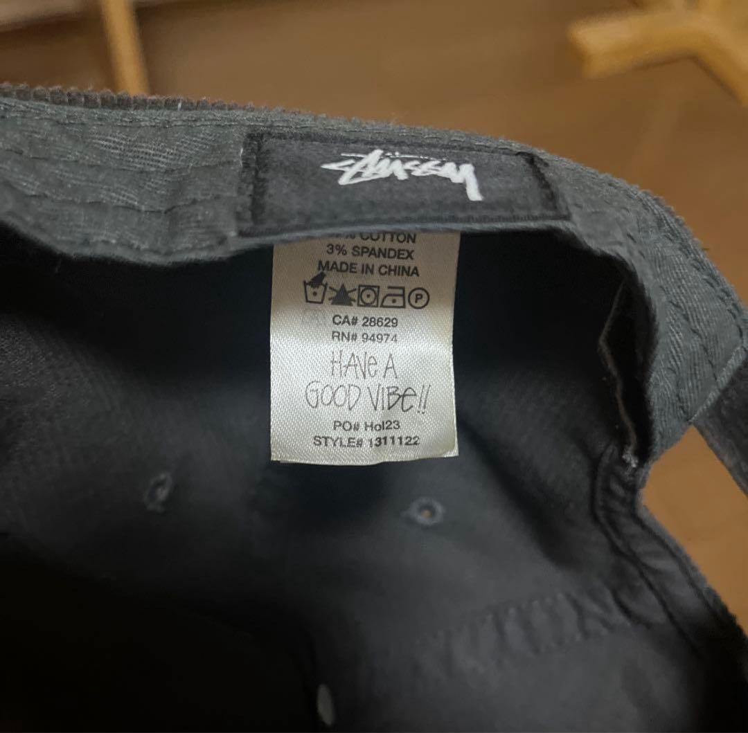 Stussy MID-DEPTH SPORT ARCH STRAPBACK 黒