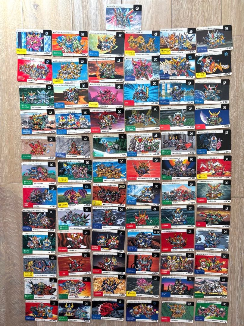 ガンダム　カードダス　ネオバトル　ノーマル　まとめ売り　トリプルスター　レア