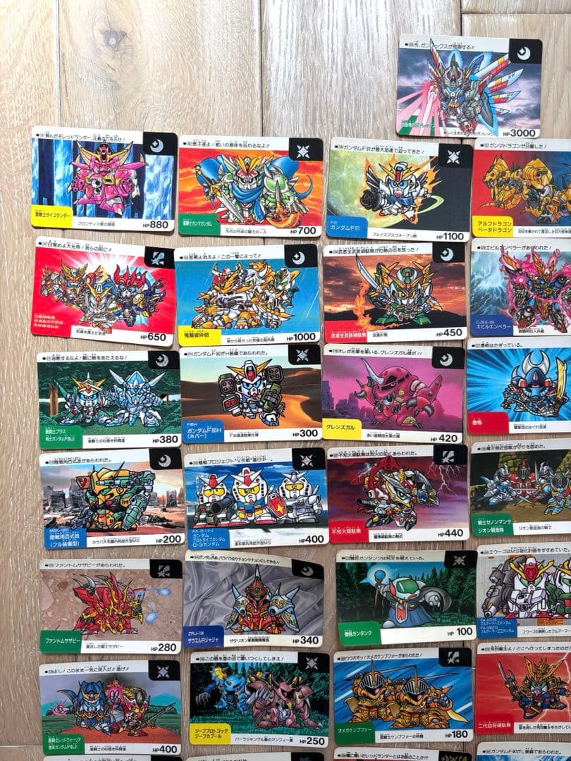 ガンダム　カードダス　ネオバトル　ノーマル　まとめ売り　トリプルスター　レア